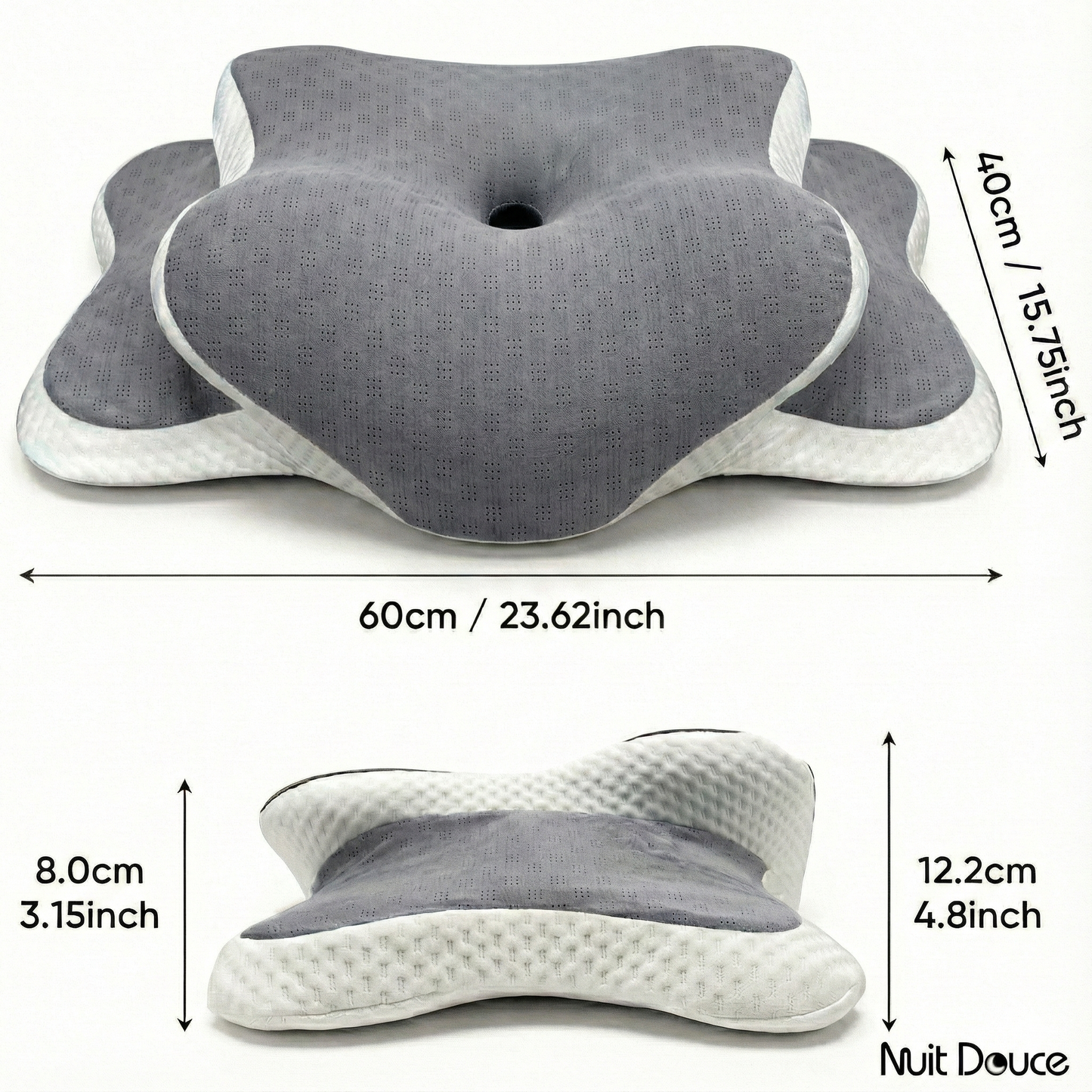 Dual Orthopedic Pillow